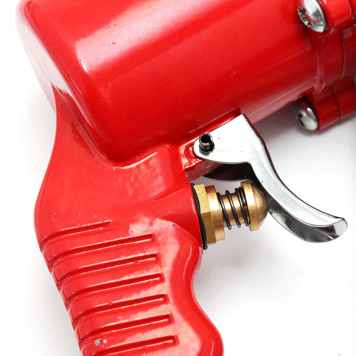 Manual One-Hand Grip Air Pneumatic Compressor Pump Grease Guun Red Image 6