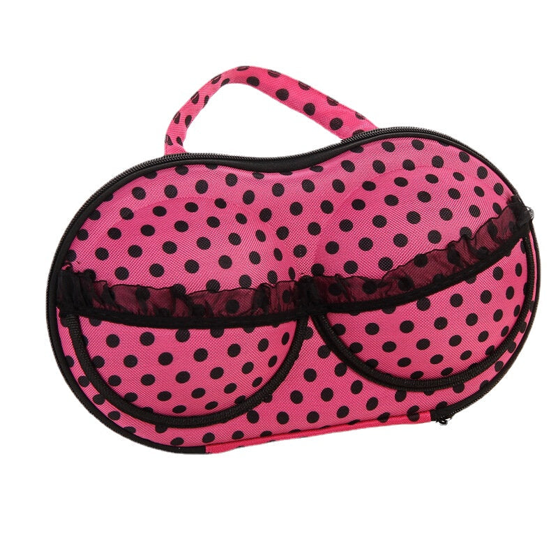 Large Capacity Creative Bra Underwear Storage Box Travel Bag Portable Organizer Bags With Net 32cm Image 3