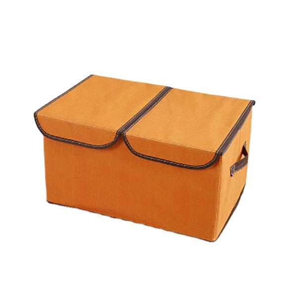 Large Double Cover Clothes Separate Storage Box Toy Storage Case Underwear Container Clothes Storage Bag Image 7