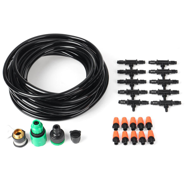 Micro Drip Irrigation System Garden Irrigation Spray Self Watering Kit Image 1