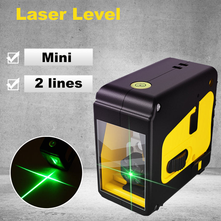 Mini 2 Line Handy Green Light Automatic Rotary Laser Level Image 4