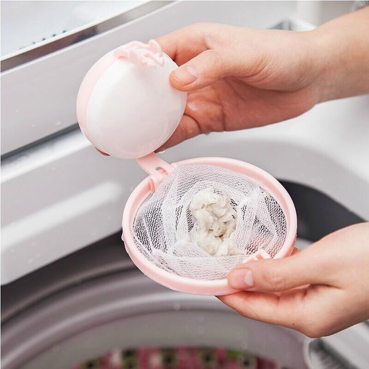 Mesh Laundry Filter Wool Washing Ball Hair Removal Device Magic Floating Washing Bag Image 6