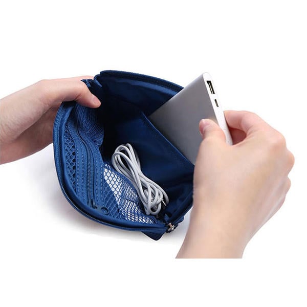 Multi-functional Fashion Travel Storage Bag Digital Cable Earphone Holder Organizer Image 5