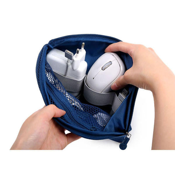 Multi-functional Fashion Travel Storage Bag Digital Cable Earphone Holder Organizer Image 6