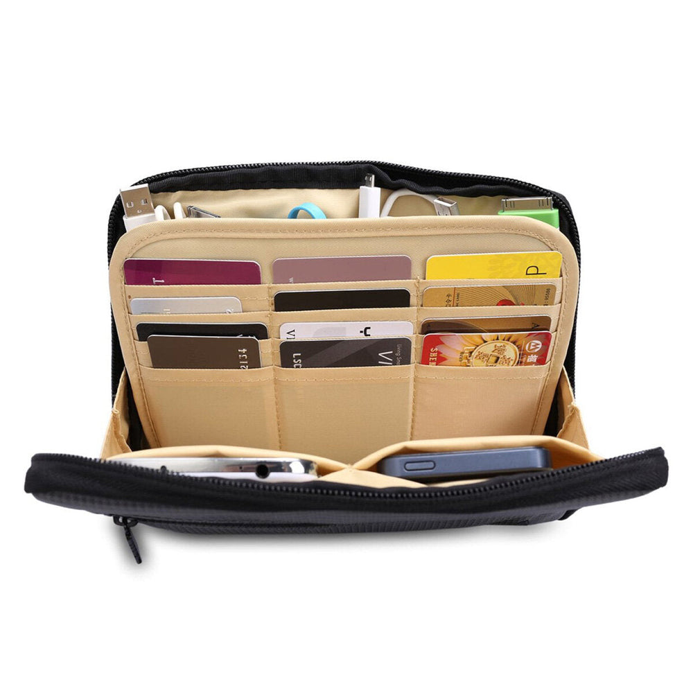 Multi-functional Nylon Electronics Accessories Storage Bag Waterproof Digital Travel Storage Bag Image 2