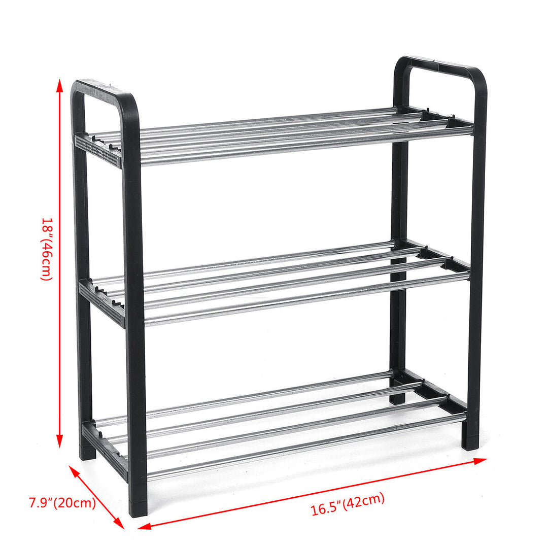 Multi-layer Shoe Rack Living Room Storage Rack Multi-functional Shoe Cabinet Image 11