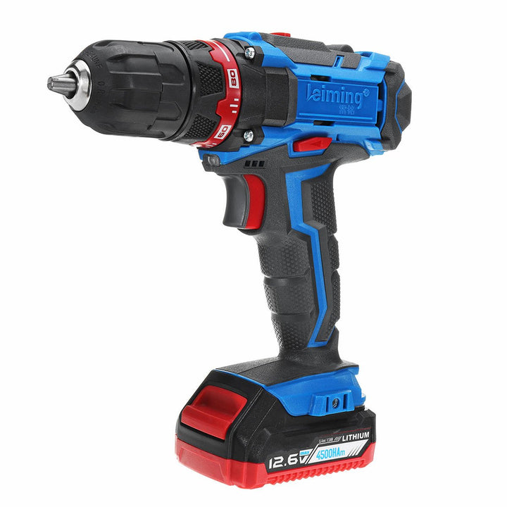 Profession Dual Speed Power Drill Cordless Electric Screwdriver with 27Pcs Accessories Image 1