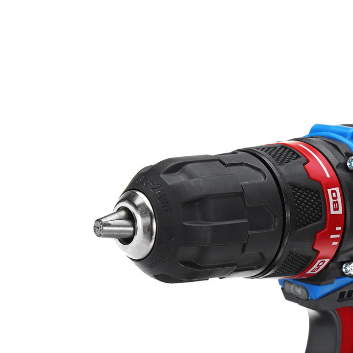 Profession Dual Speed Power Drill Cordless Electric Screwdriver with 27Pcs Accessories Image 8