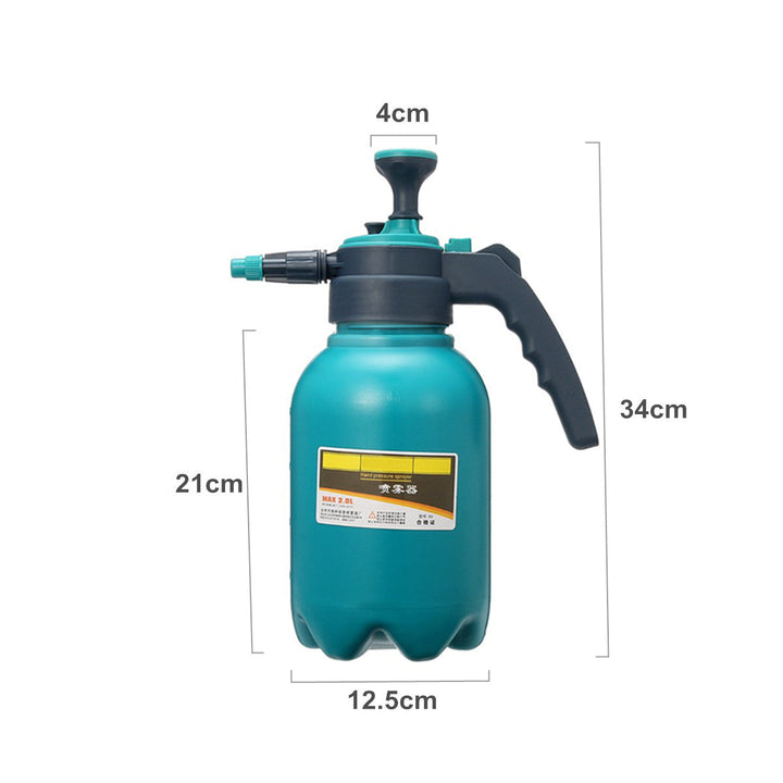 Portable 2.0L Chemical Sprayer Pump Pressure Garden Spray Bottle Handheld Sprayer Tool Image 4