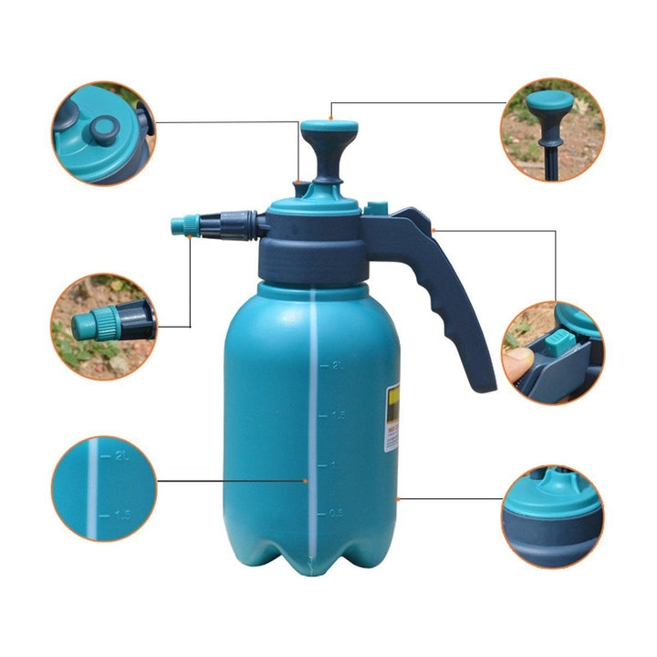 Portable 2.0L Chemical Sprayer Pump Pressure Garden Spray Bottle Handheld Sprayer Tool Image 12