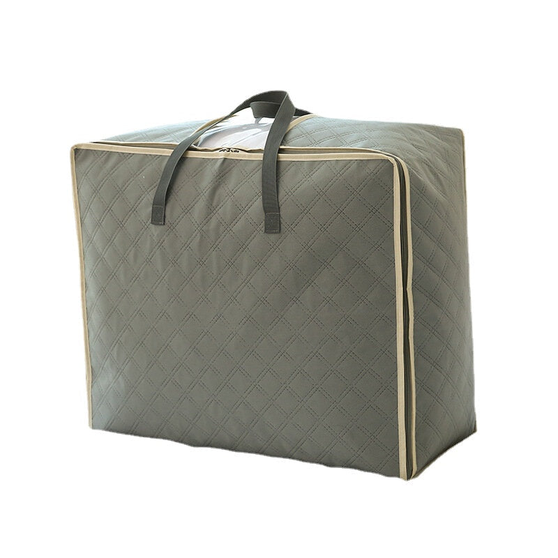 Non-Woven Quilts Storage Bag Moving Package Duffel Bag Moisture-Proof Clothing Bag Image 1