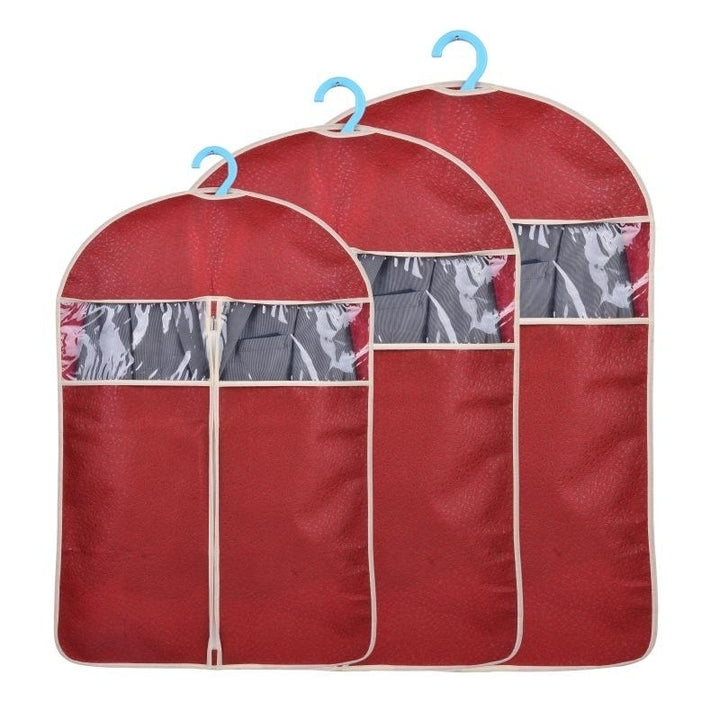 Non-woven Organization Storage Bag Clothes Protector Cover Garment Suit Coat Dust Bags Image 1