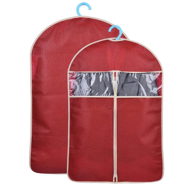 Non-woven Organization Storage Bag Clothes Protector Cover Garment Suit Coat Dust Bags Image 3