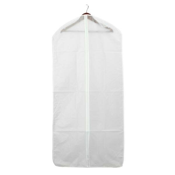 PEVA Foldable Translucent Clear Washable Coat Suits Clothes Garment Protective Cover Storage Bag Image 6