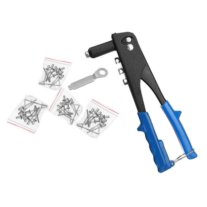 Portable Pulling Rivet G-un Blind Rivet Hand Tool with 40pcs Rivet For Metal Woodworking Image 1