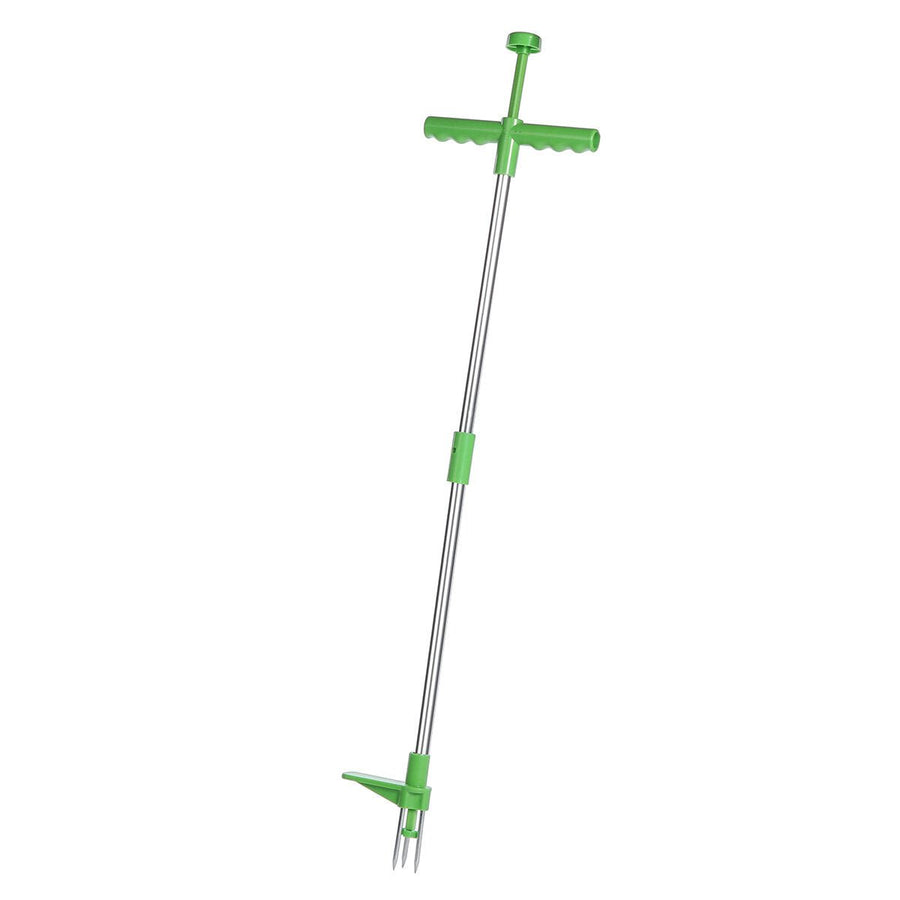 Portable Long Handled Lightweight Claw Weeder Durable Manual Outdoor Stand Up Garden Lawn Weed Puller Root Remover Image 1