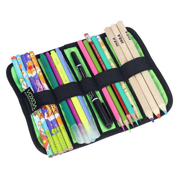 Roll-up Electronics Organizer Electronics Accessories Storage Bag Travel Carry Case DTTT Image 4