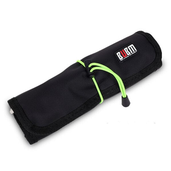 Roll-up Electronics Organizer Electronics Accessories Storage Bag Travel Carry Case DTTT Image 7