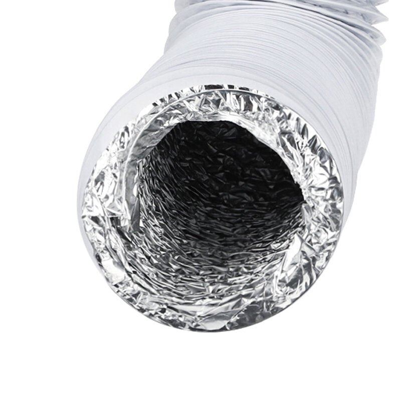 PVC Aluminum Foil Double-layer Smoke Tube Flexible Exhaust Hole Telescopic Hose Image 4