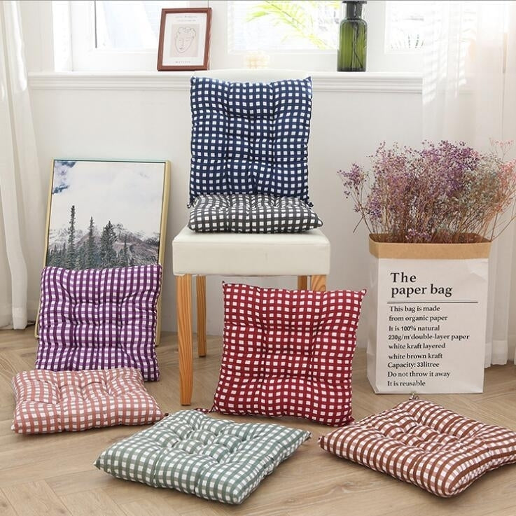 Soft Home Office Square Cotton Seat Cushion Buttocks Chair Cushion Pads Image 2