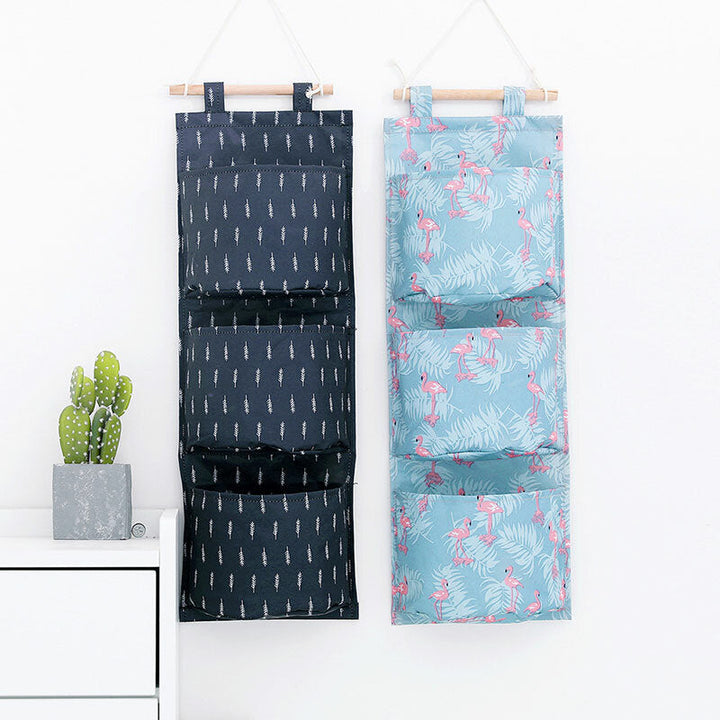 Wall Mounted Oxford Cloth Hanging Storage Bag Multi-layer Waterproof Moisture-resistant Hanging Storage Bag Image 1