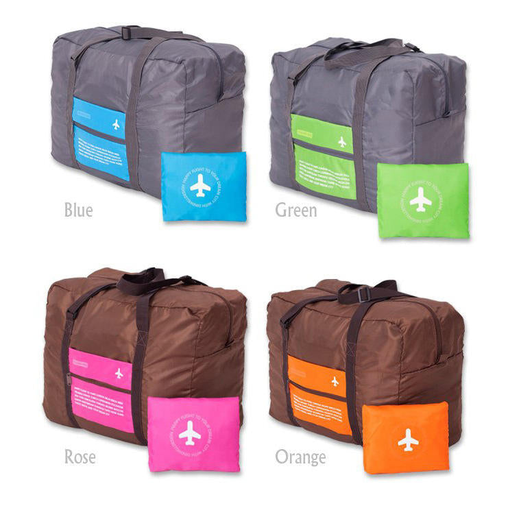 Waterproof Travel Bag Large Capacity Storage Bag Folding Handbag Portable Bag Image 3