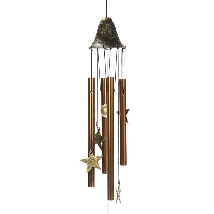 Wind Chimes Bell Pipe Feng Shui Organ House Decorations Star Moon Dolphin Image 7