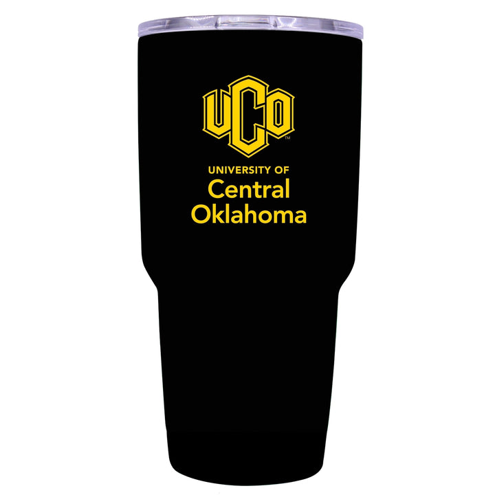 University of Central Oklahoma Bronchos 24 oz Choose Your Color Insulated Stainless Steel Tumbler Image 1