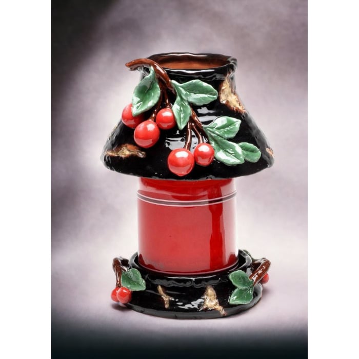 Ceramic Large Cherry Candle Holder (Candle NOT Included), Home D cor, , , Farmhouse D cor, Image 2