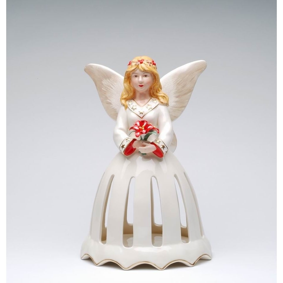 Ceramic Winter Fairy Napkin Holder, Home D cor, , , Kitchen D cor, Christmas D cor Image 4