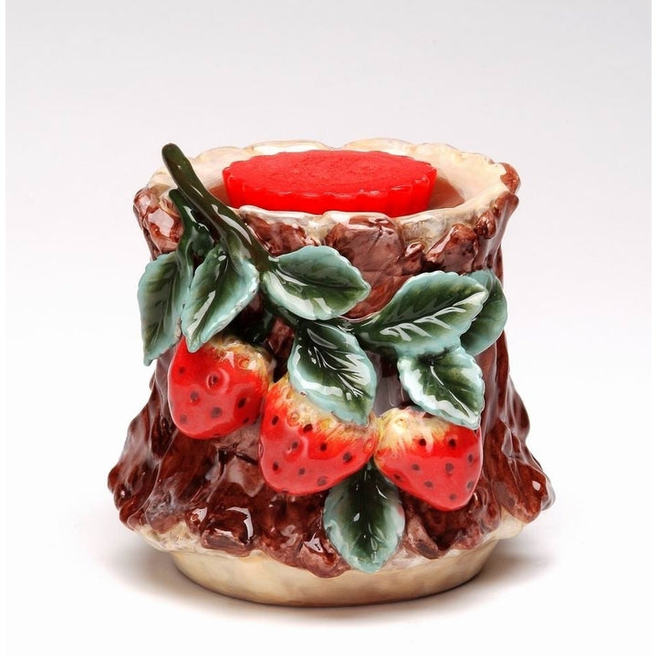 Ceramic Strawberry Tart Burner, Home Dcor, , , Kitchen Dcor, Farmhouse Dcor, Image 3