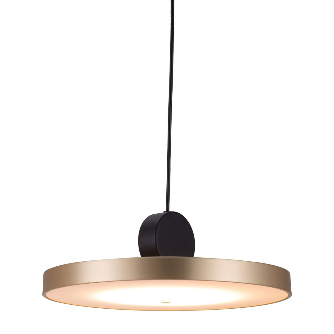 Mozu Ceiling Lamp Gold Black Modern LED Light Fixture for Home Commercial Space Image 1