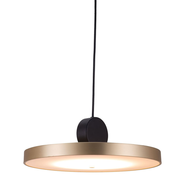 Mozu Ceiling Lamp Gold Black Modern LED Light Fixture for Home Commercial Space Image 1