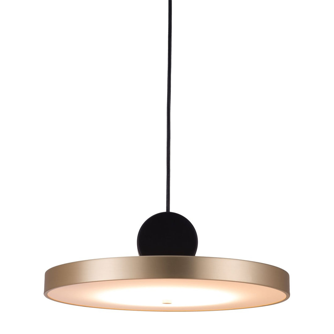 Mozu Ceiling Lamp Gold Black Modern LED Light Fixture for Home Commercial Space Image 2