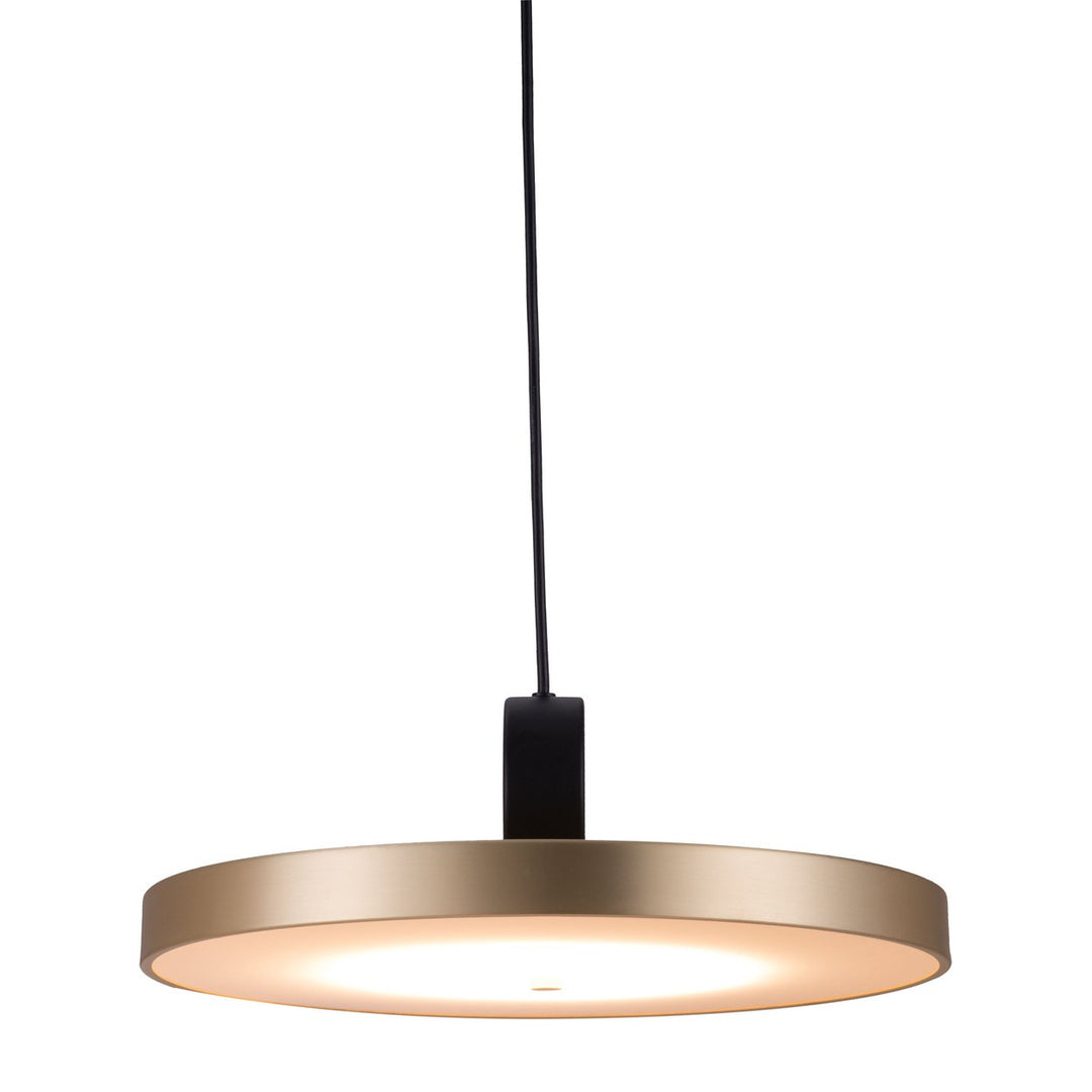 Mozu Ceiling Lamp Gold Black Modern LED Light Fixture for Home Commercial Space Image 3