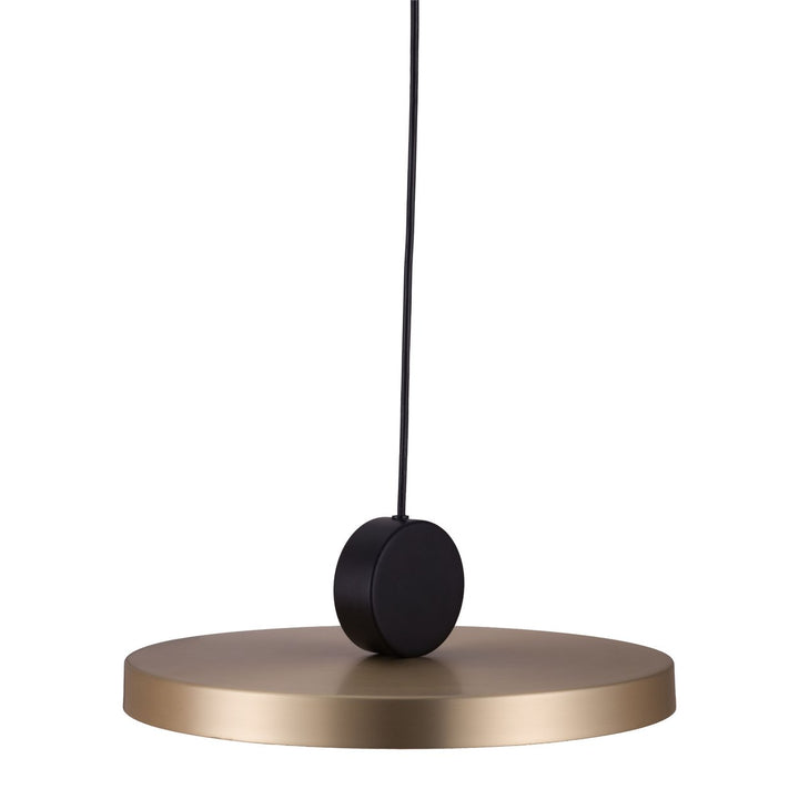 Mozu Ceiling Lamp Gold Black Modern LED Light Fixture for Home Commercial Space Image 4