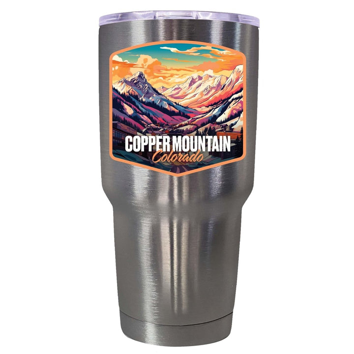 Copper Mountain A Souvenir 24 oz Insulated Stainless Steel Tumbler Image 1