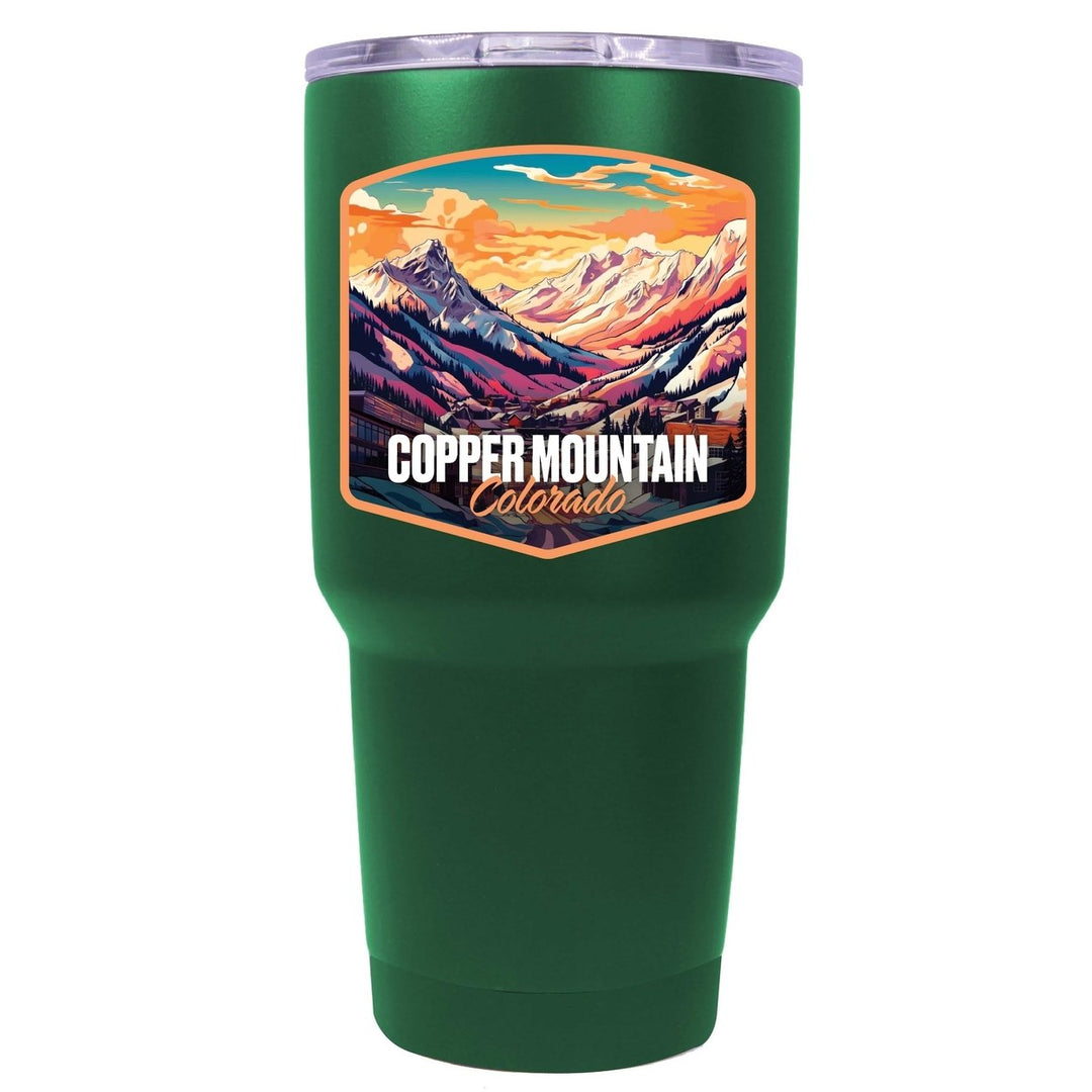 Copper Mountain A Souvenir 24 oz Insulated Stainless Steel Tumbler Image 1