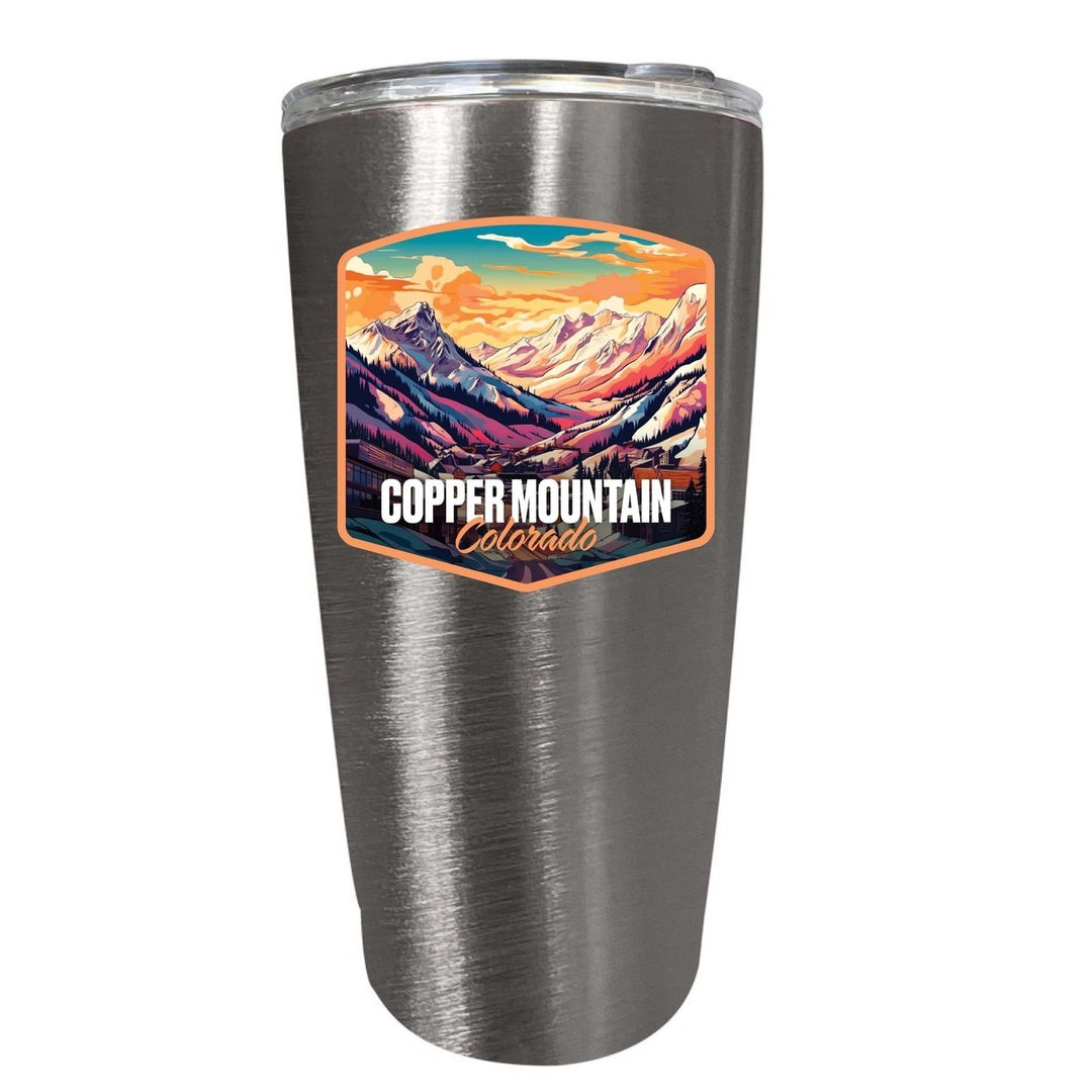 Copper Mountain A Souvenir 16 oz Insulated Tumbler Image 1