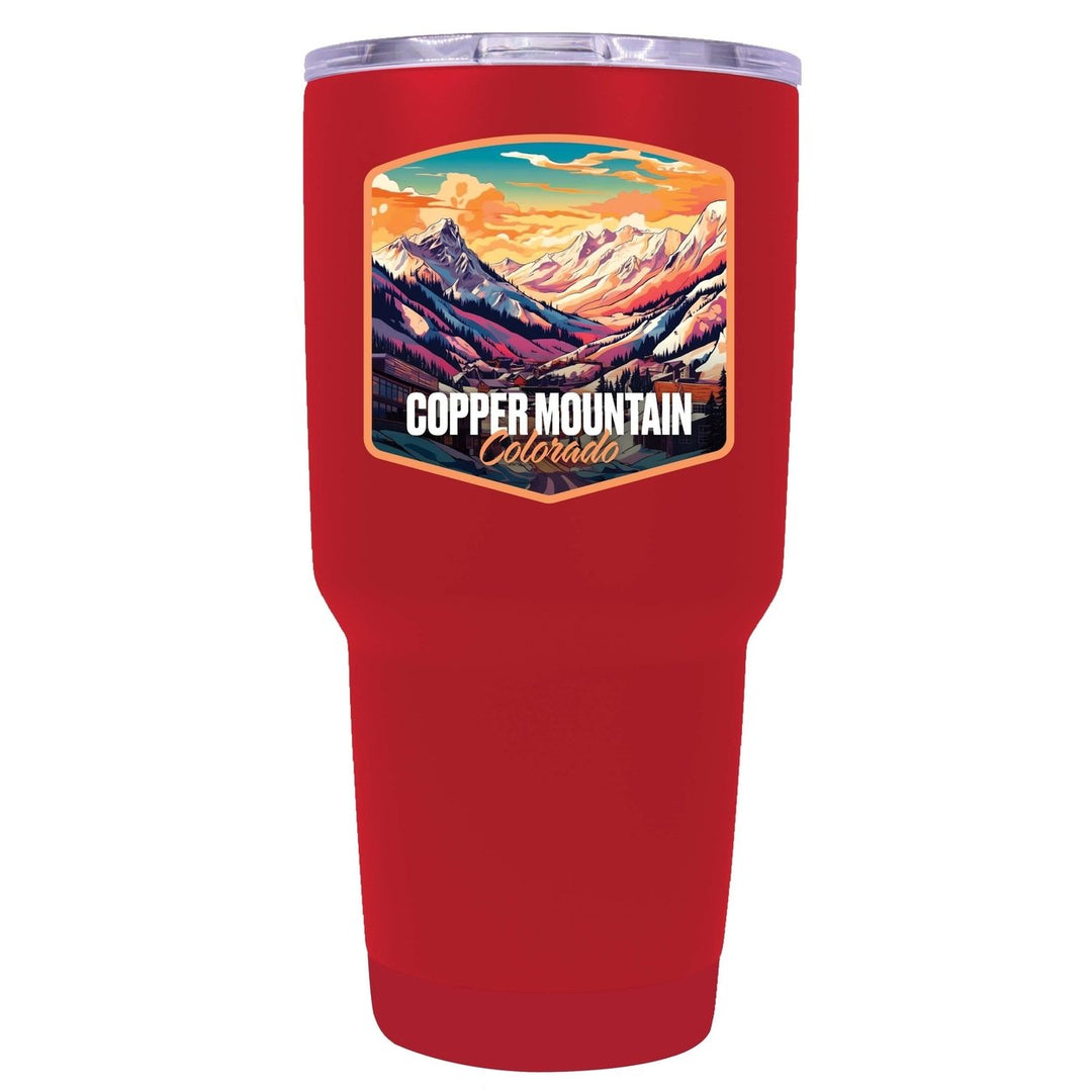 Copper Mountain A Souvenir 24 oz Insulated Stainless Steel Tumbler Image 1