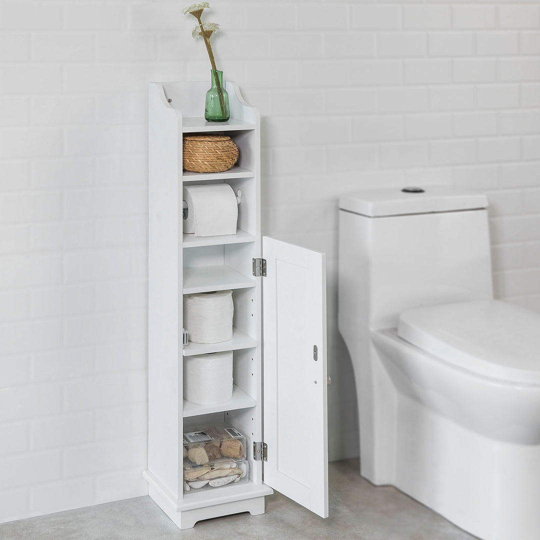 Haotian FRG177-W, Bathroom Toilet Paper Storage Cabinet Image 2