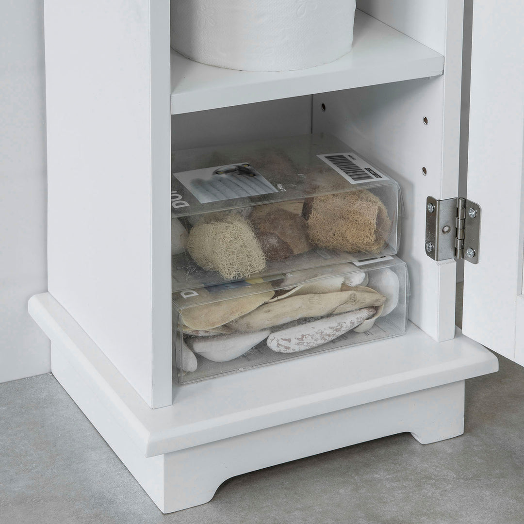 Haotian FRG177-W, Bathroom Toilet Paper Storage Cabinet Image 7