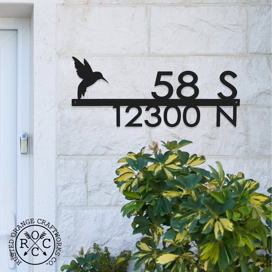 Modern Outdoor House Numbers - 9 Styles - Personalized Address Signs for House Image 1