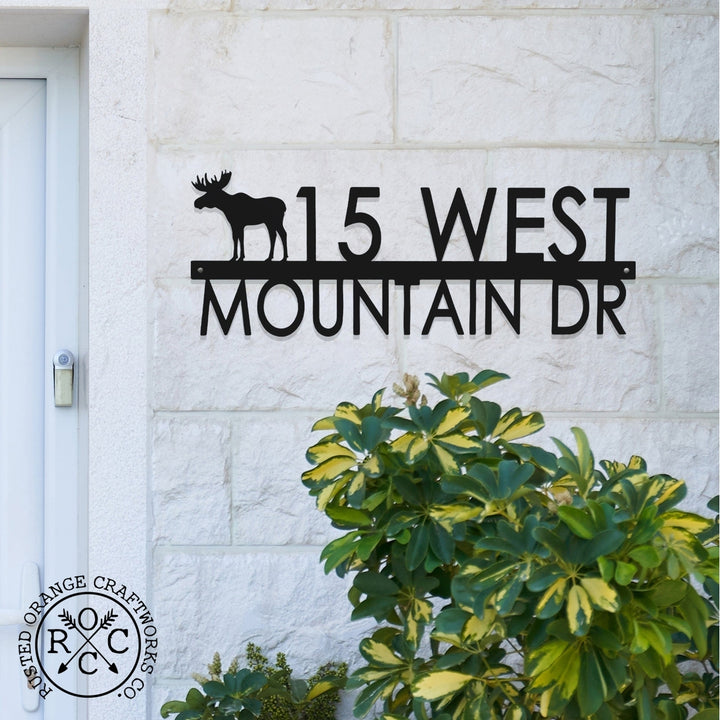 Modern Outdoor House Numbers - 9 Styles - Personalized Address Signs for House Image 12
