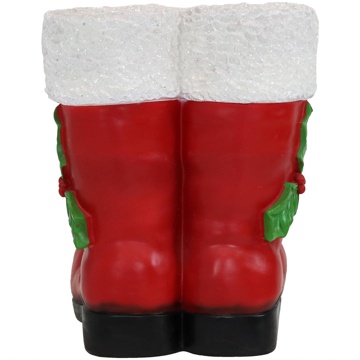 Sunnydaze Santa Boots Indoor and Outdoor Christmas Statue - 13 in Image 10