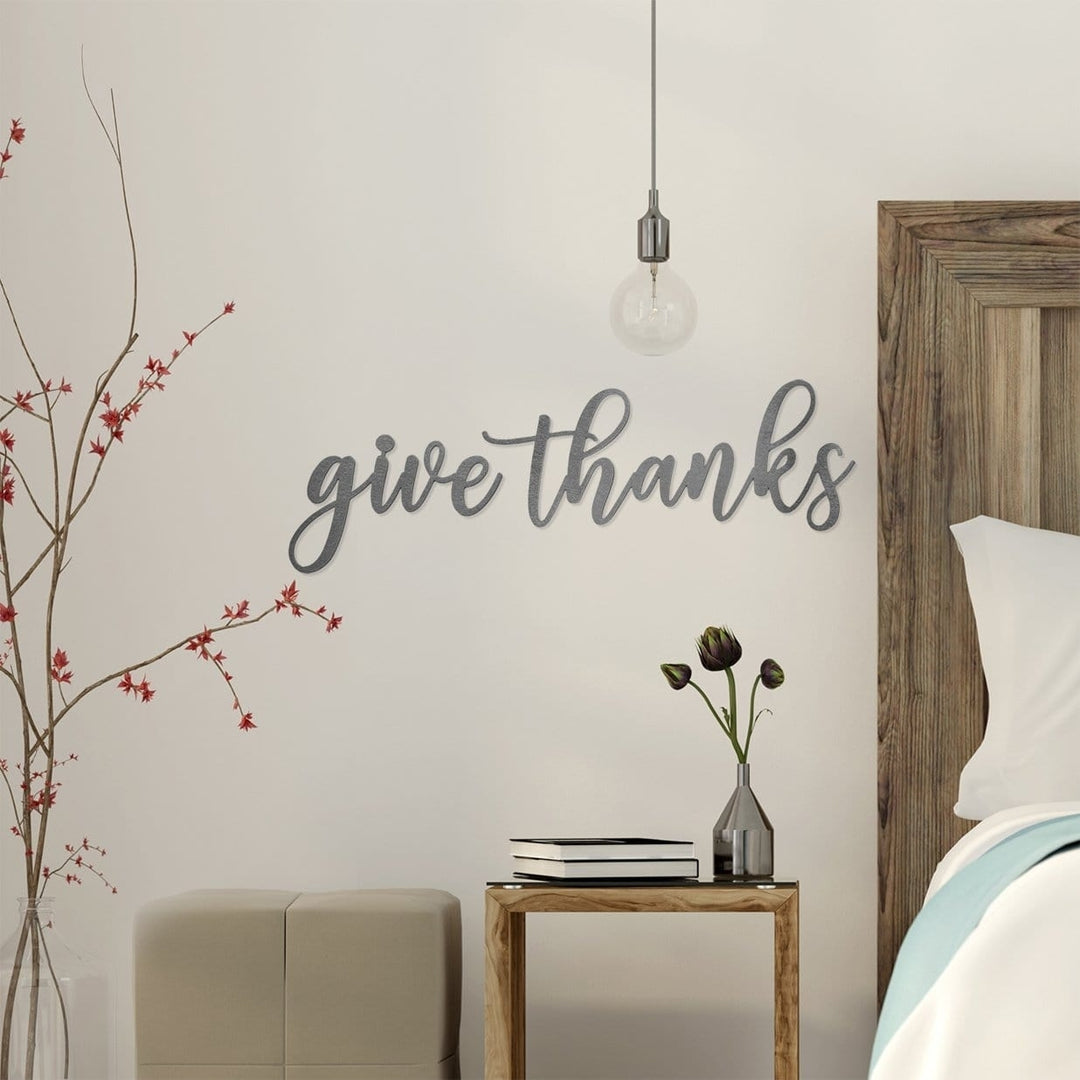 Farmhouse Thanksgiving Wall Words - Home  for Bedroom Image 5