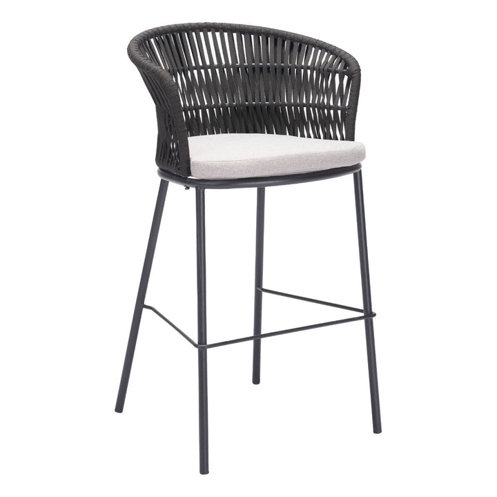 Freycinet Barstool Set of 2 Outdoor Weather-Resistant Modern Design Furniture Image 1