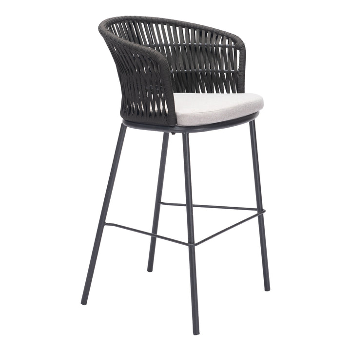 Freycinet Barstool Set of 2 Outdoor Weather-Resistant Modern Design Furniture Image 5