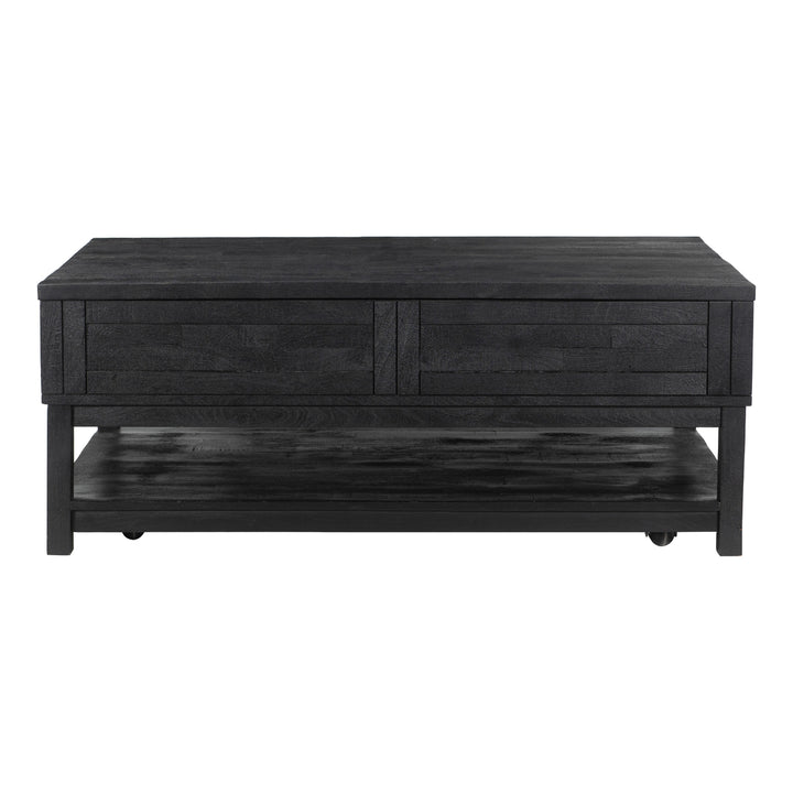 Surat Lift Top Coffee Table Black Image 4