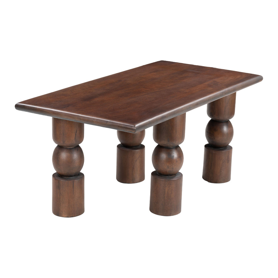 Split Coffee Table Brown Image 1